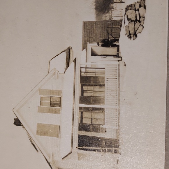 Antique Cabinet Card Photos of Houses Marked W E Smith Reading Mass - Picture 7 of 10